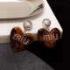 Fashionable Style Earrings 2023SS MIU MIU Miu Miu Fashionable Style Earrings 2023SS MIU MIU Miu Miu